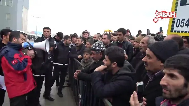 Van’da yürek yakan anons | Video