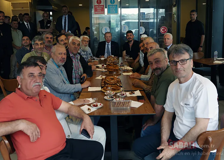 Başkan Erdoğan’dan sürpriz ziyaret: Vatandaşlarla bir araya geldi, sohbet etti