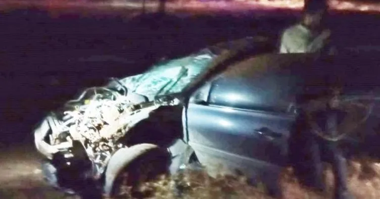 Mardin’de otomobil şarampole devrildi: 3 kişi yaralandı