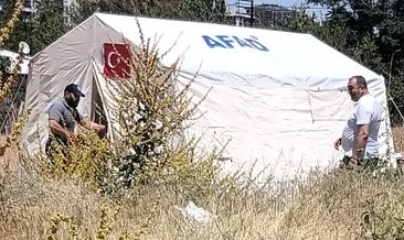 39 yaşındaki kadın çadırda ölü bulundu! #malatya