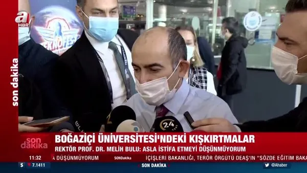 SON DAKİKA: Boğaziçi Üniversitesi Rektörü Melih Bulu'dan flaş açıklamalar | Video