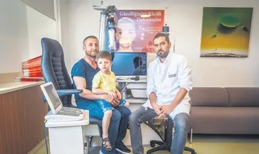 5 yaşında göz kapakları oldu