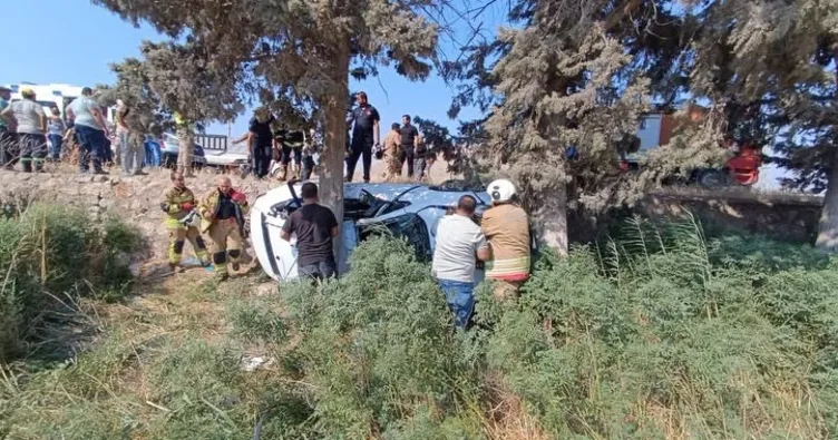 Kırıkhan’da feci kaza! 7 kişi yaralandı