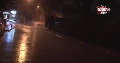 İstanbul Anadolu Yakası’nda sağanak yağış etkili oldu | Video