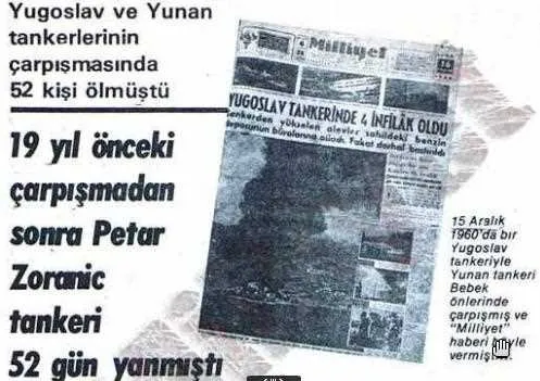 İstanbul Boğazı'nda unutulmayan kaza