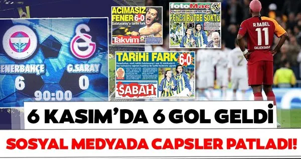 Galatasaray; 6 Kasım'ın 17. yıl dönümünde Real Madrid'e 6-0 yenildi; sosyal medyada capsler patladı!