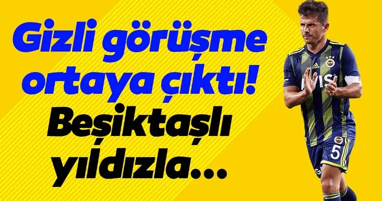 Emre Belözoğlu Beşiktaşlı yıldız ile görüştü!