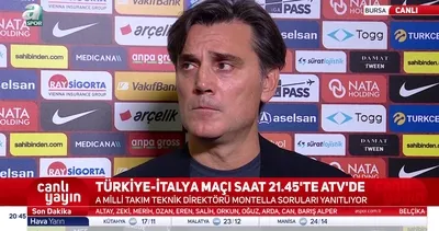 Vincenzo Montella: Yüreğimiz Türkiye için atıyor!