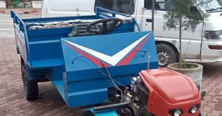 Pat pat ile trafiğe çıkan yandı