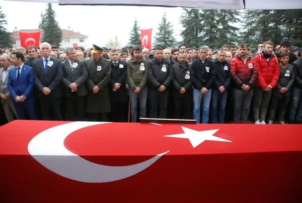Şehit Piyade Uzman Çavuş Necmettin Yiğit son yolculuğuna uğurlandı