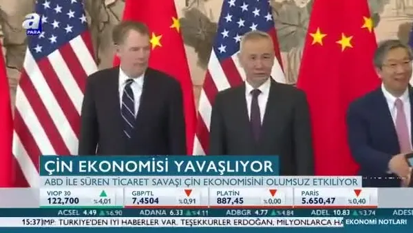 Çin ekonomisi yavaşlıyor