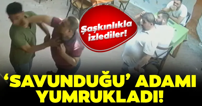 ’Pes’ dedirten kavga! Avukat, eski müvekkiline yumrukla saldırdı