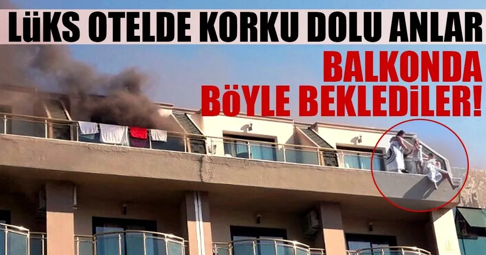 Son dakika: Antalya'da lüks otelde yangın! Antalya yangın ...