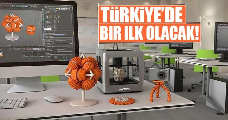 ilk 3d yazici merkezi kuruluyor