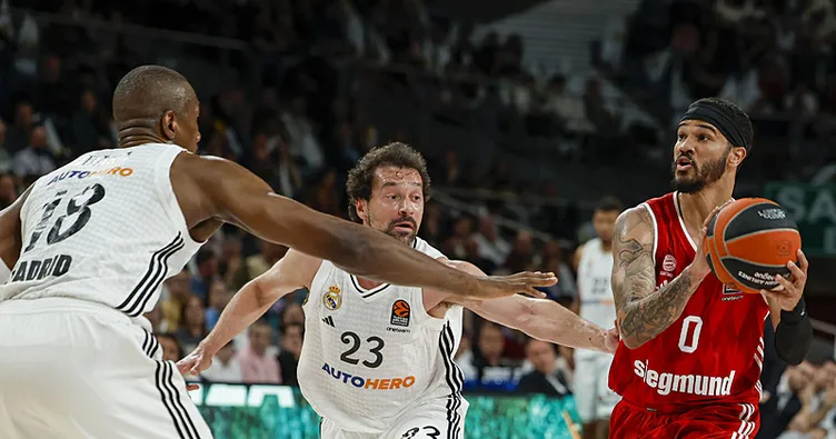 Real Madrid,  Olympiakos’un rakibi oldu!