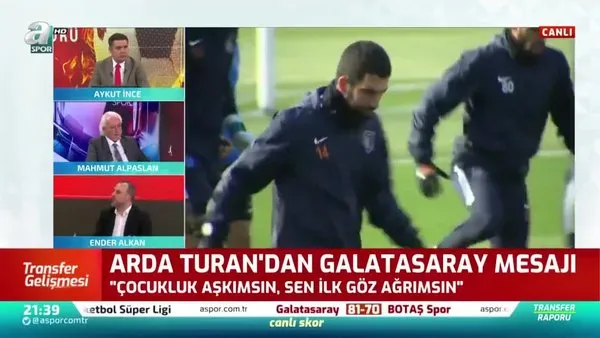 Arda Turan'dan flaş Galatasaray mesajı!