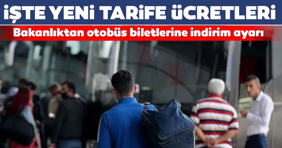 bakanliktan otobus biletlerine indirim