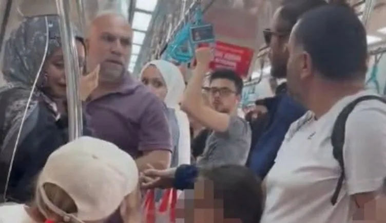 Marmaray’daki olayın perde arkası ortaya çıktı! Mağdur genç kız her şeyi anlattı: Başörtümü kastetti, ‘Hep ayak altındasınız’ dedi