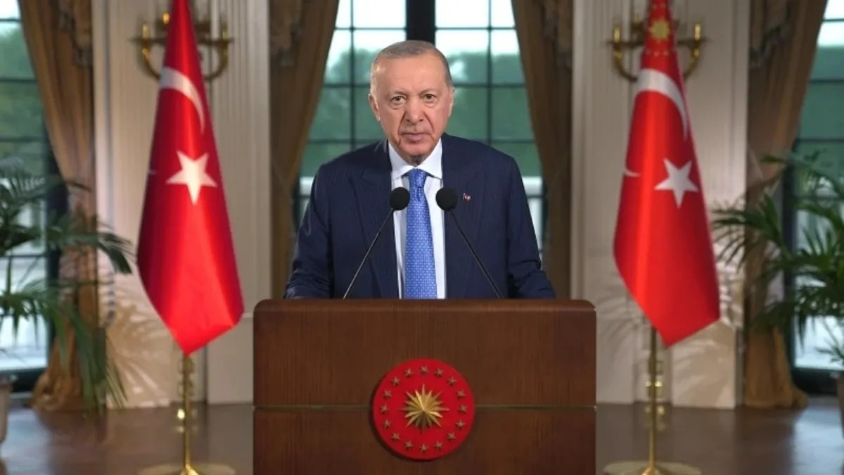 SON DAKiKA I Başkan Erdoğan'dan Uluslararası Demokratlar Birliği Kurulu'na videolu mesaj: Türk diasporasına faydalı olacak haber görseli