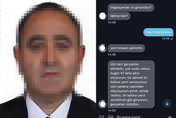 Sapık profesör öğrencilere öyle mesajlar yolladı ki: Genç kızlar soluğu karakolda aldı!