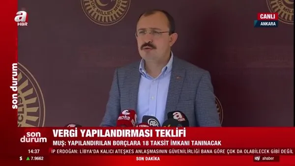 Son dakika haberi: Vergi, SGK, KYK, ve köprü borçlarına yapılandırma geliyor! AK Partili Mehmet Muş açıkladı