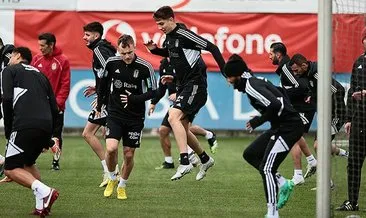 Beşiktaş’ta Sabah FC maçının hazırlıkları sürüyor