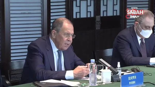 Rusya Dışişleri Bakanı Lavrov, Çinli mevkidaşı Wang ile görüştü | Video