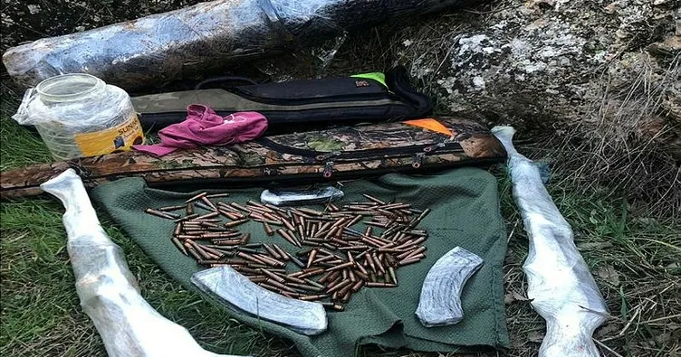 PKK sığınakları yerle bir edildi