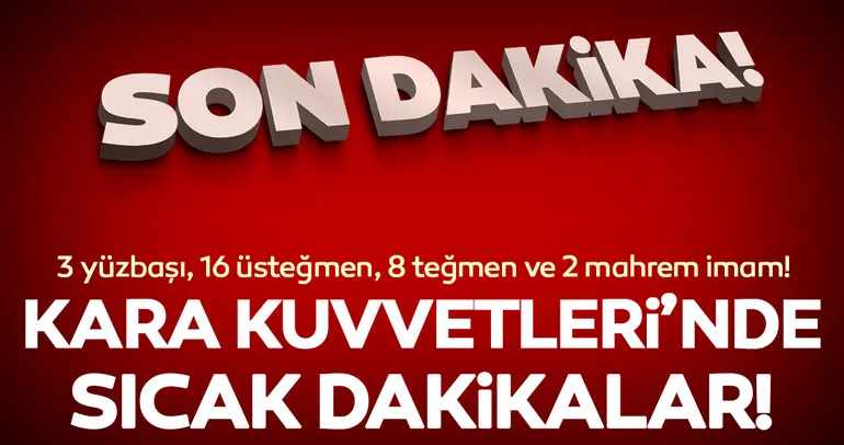 Son dakika: FETÖ soruşturmasında çok sayıda kişi için gözaltı kararı