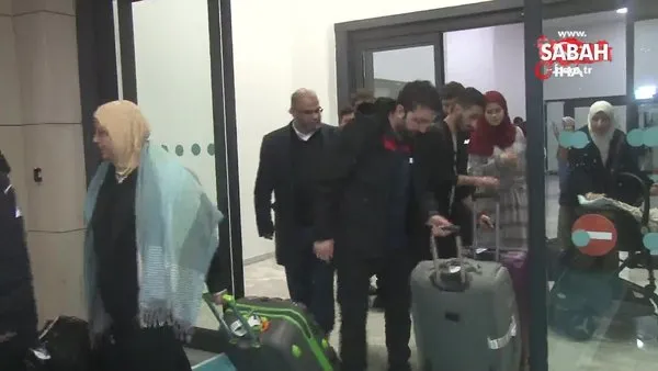 Gazze'den tahliye edilen Türk vatandaşları İstanbul'a getirildi | Video