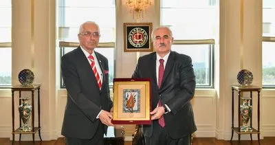 Yargıtay Başkanı Mehmet Akarca, SABAH Muhabiri Tunçoğlu’nu kabul etti #kutahya Yargıtay Başkanı Mehmet Akarca, SABAH Muhabiri Tunçoğlu’nu kabul etti #kutahya