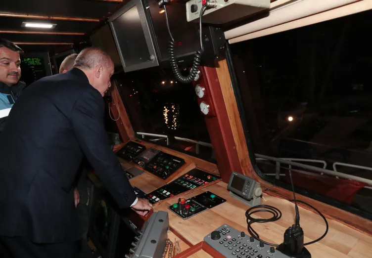 Cumhurbaşkanı Erdoğan, su ürünleri av sezonunun açılış programına katıldı