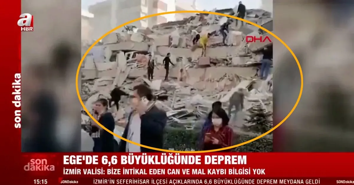 Izmir Deki 6 6 Lik Depremden Son Dakika Goruntuleri Canli Yayinda Video Videosunu Izle Son Dakika Haberleri