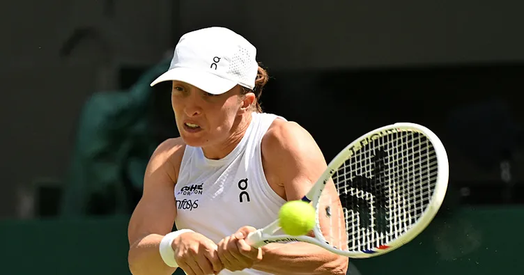 Iga Swiatek, Wimbledon’a veda etti!
