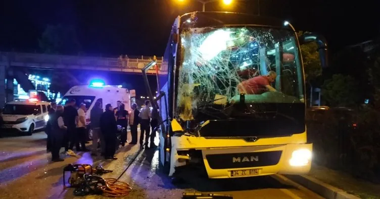 Amasya’da korkunç kaza! Yolcu otobüsü TIR’a çarptı: 5 yaralı