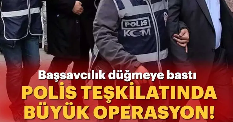 Ankara Cumhuriyet Başsavcılığı düğmeye bastı! FETÖ’nün emniyetteki mahrem yapılanmasına operasyon