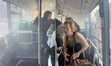 Yanan metrobüste can pazarı