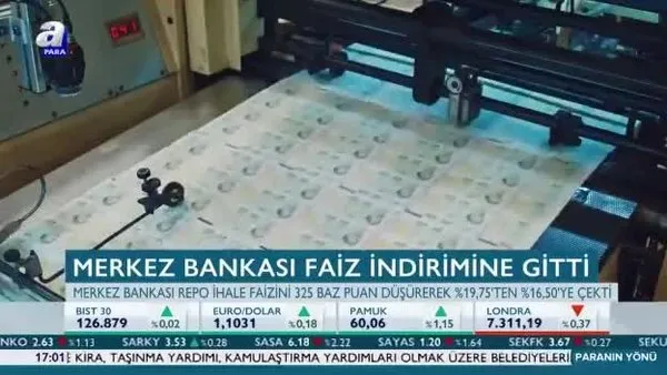 Merkez Bankası faiz indirimine gitti