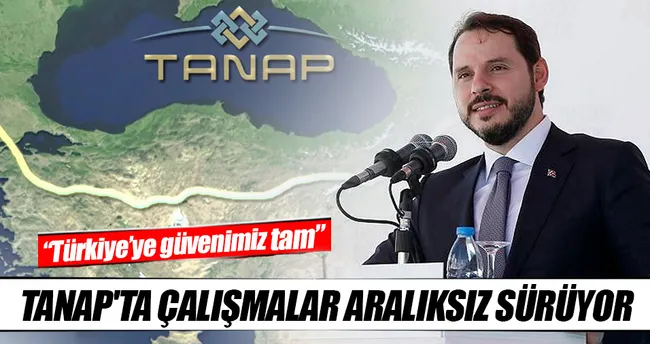 TANAP’ta çalışmalar aralıksız sürüyor