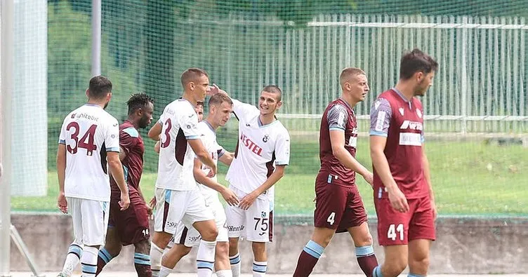 Trabzonspor, hazırlık maçında NK Triglav Kranj’ı 4 golle geçti