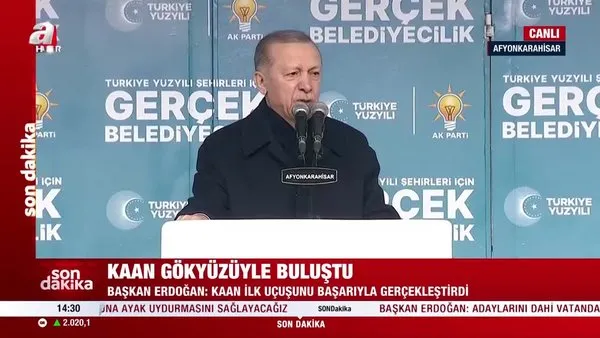 Başkan Erdoğan’dan Afyonkarahisar mitinginde önemli açıklamalar | Video