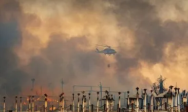 İtalya’nın Sicilya adası orman yangınlarıyla mücadele ediyor