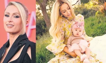 Paris Hilton kızını ilk kez paylaştı