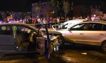 İzmir’de zincirleme trafik kazası: 7 yaralı