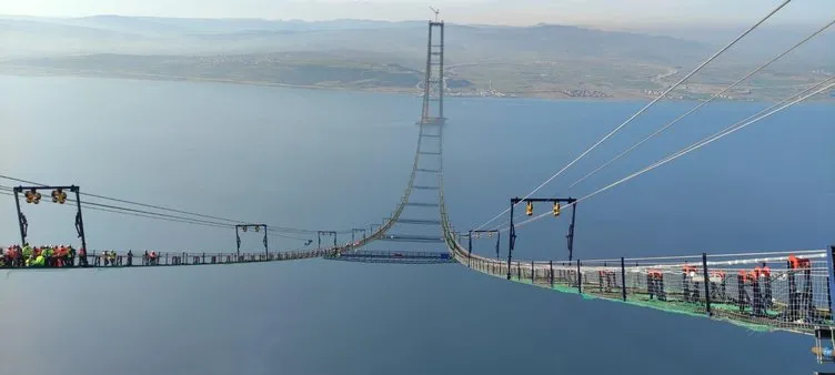 1915 Çanakkale Köprüsü'nde tarihi gün: Asya'dan Avrupa'ya yürüyerek geçecekler!