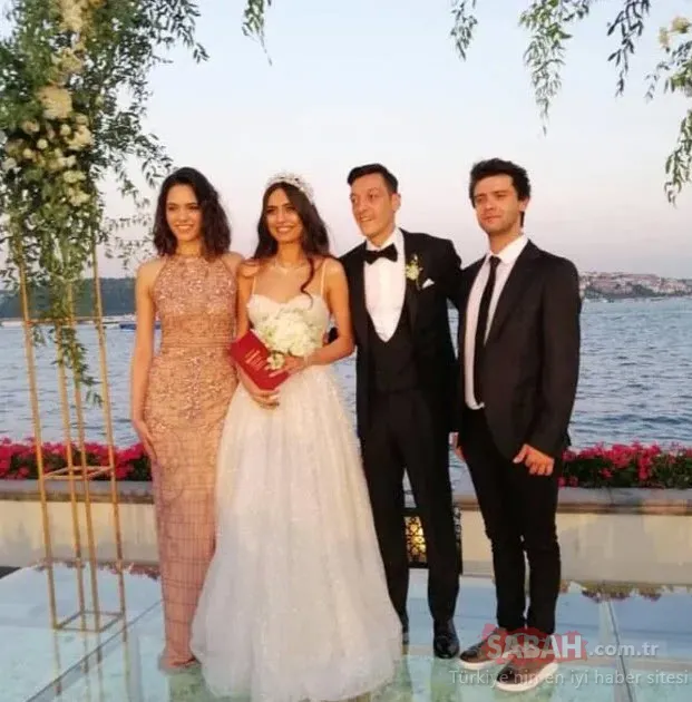 Amine Gülşe ve Mesut Özil'in düğününe ünlü isimler akın etti!