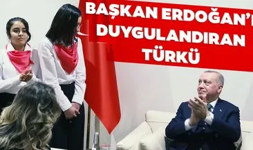 Başkan Erdoğan’ı duygulandıran türkü