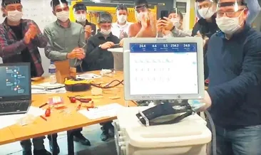 Yerli solunum cihazı 15 günde teslim