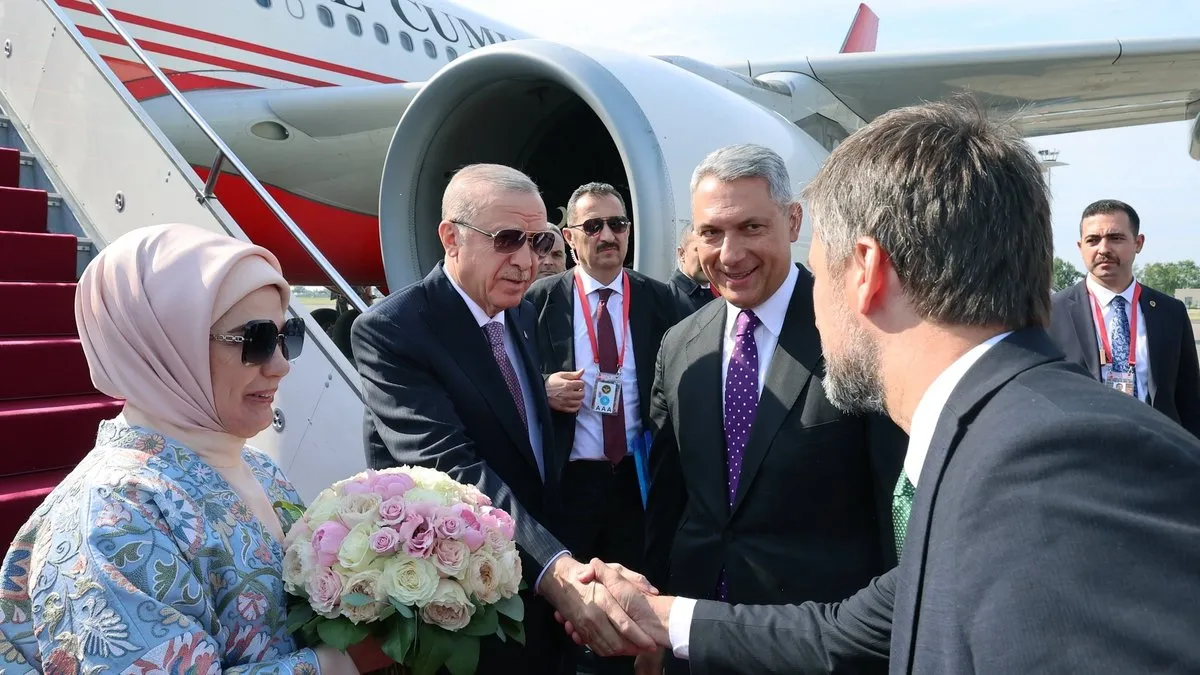 Başkan Erdoğan Macaristan'da