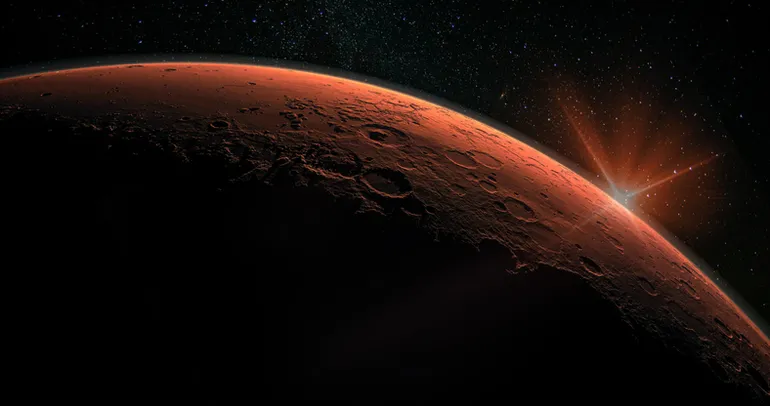 Mars’ta şok keşif! Ekvatorun altında dev su rezervi bulundu